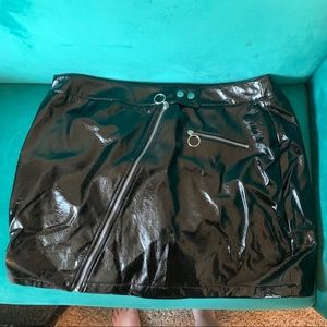 Premme Lola Vinyl Skirt